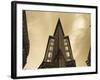 Chilehaus Office Building, Merchant District, Hamburg, State of Hamburg, Germany-Walter Bibikow-Framed Photographic Print