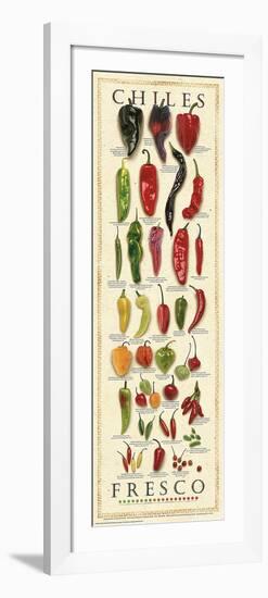 Chiles Fresco-Mark Miller-Framed Art Print