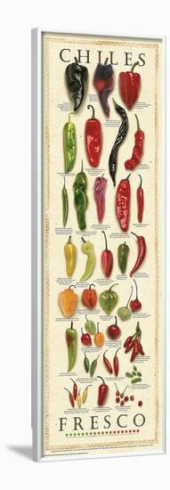 Chiles Fresco-Mark Miller-Framed Art Print