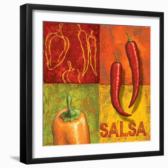 Chili II-Delphine Corbin-Framed Art Print