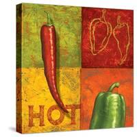 Chili III-Delphine Corbin-Stretched Canvas