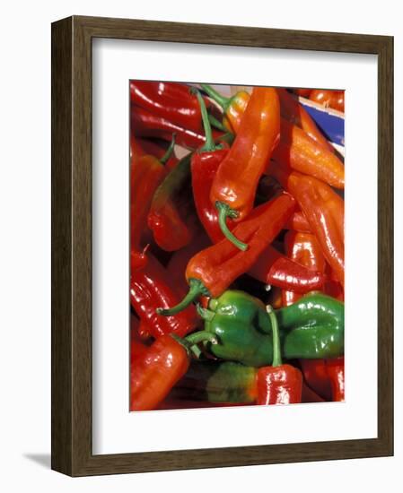 Chili Peppers, Siracusa, Italy-Dave Bartruff-Framed Photographic Print