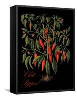 Chili Peppers-Mindy Sommers-Framed Stretched Canvas