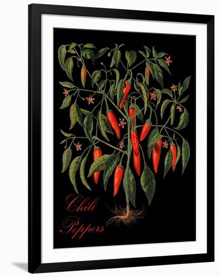 Chili Peppers-Mindy Sommers-Framed Giclee Print