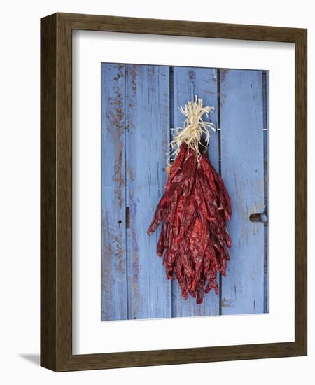 Chili Ristra, Santa Fe, New Mexico, USA-Julian McRoberts-Framed Photographic Print