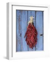 Chili Ristra, Santa Fe, New Mexico, USA-Julian McRoberts-Framed Photographic Print