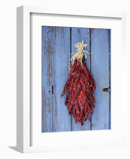 Chili Ristra, Santa Fe, New Mexico, USA-Julian McRoberts-Framed Photographic Print