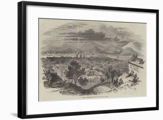 Chili, Santiago, from the Fort of Santa Lucia-null-Framed Giclee Print