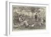 Chill October, Rotten-Row-Edmund Richard White-Framed Giclee Print