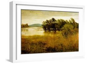 Chill October-John Everett Millais-Framed Art Print