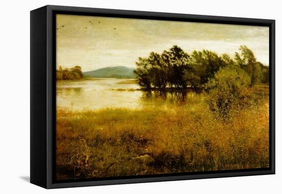 Chill October-John Everett Millais-Framed Stretched Canvas