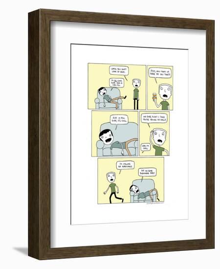 Chill-Reza Farazmand-Framed Art Print