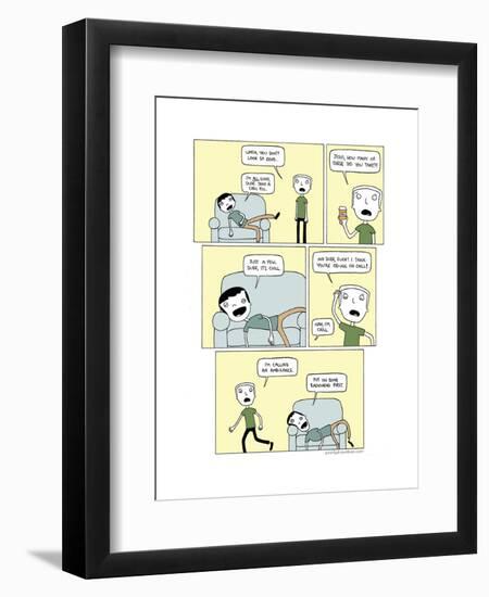 Chill-Reza Farazmand-Framed Art Print