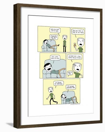 Chill-Reza Farazmand-Framed Art Print