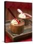 Chilli Chocolate Mousse in Two Glasses-Marc O^ Finley-Stretched Canvas