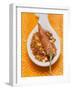 Chilli Flakes and Dried Chilli on Spoon-Eising Studio - Food Photo and Video-Framed Photographic Print