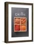 Chilli Flakes, Chillies, Chilli Powder, Chilli Threads in Type Case-Eising Studio - Food Photo and Video-Framed Photographic Print