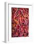 Chilli Peppers in the Market, Monywa, Sagaing, Myanmar, Southeast Asia-Alex Robinson-Framed Photographic Print