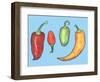 Chilli Peppers-Sarah Thompson-Engels-Framed Giclee Print