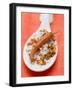 Chilli Salt with Dried Chilli on Spoon-Eising Studio - Food Photo and Video-Framed Photographic Print