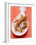 Chilli Salt with Dried Chilli on Spoon-Eising Studio - Food Photo and Video-Framed Photographic Print