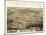 Chillicothe, Missouri - Panoramic Map-Lantern Press-Mounted Art Print