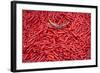 Chillies at Sunday Market at Bac Ha, Vietnam, Indochina, Southeast Asia, Asia-Bruno Morandi-Framed Photographic Print