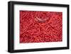 Chillies at Sunday Market at Bac Ha, Vietnam, Indochina, Southeast Asia, Asia-Bruno Morandi-Framed Photographic Print