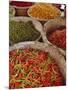 Chillies for Sale, Street Market, Bangkok, Thailand-John Miller-Mounted Photographic Print