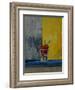 Chillies in a Glass-Charlie Millar-Framed Giclee Print