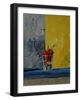 Chillies in a Glass-Charlie Millar-Framed Giclee Print