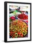 Chillies in Market, Phuket, Thailand, Southeast Asia, Asia-John Alexander-Framed Premium Photographic Print