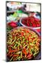 Chillies in Market, Phuket, Thailand, Southeast Asia, Asia-John Alexander-Mounted Photographic Print