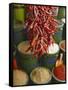 Chillies in Spice Market, Istanbul, Turkey, Europe-Sakis Papadopoulos-Framed Stretched Canvas