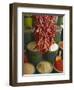 Chillies in Spice Market, Istanbul, Turkey, Europe-Sakis Papadopoulos-Framed Photographic Print