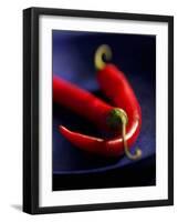 Chillies, Long Red Variety-Karl Newedel-Framed Photographic Print