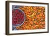 Chillies, Sapa Area, Vietnam, Indochina, Southeast Asia, Asia-Bruno Morandi-Framed Photographic Print