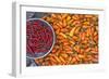 Chillies, Sapa Area, Vietnam, Indochina, Southeast Asia, Asia-Bruno Morandi-Framed Photographic Print