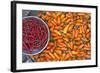 Chillies, Sapa Area, Vietnam, Indochina, Southeast Asia, Asia-Bruno Morandi-Framed Photographic Print