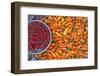 Chillies, Sapa Area, Vietnam, Indochina, Southeast Asia, Asia-Bruno Morandi-Framed Photographic Print