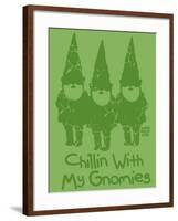 Chillin With My Gnomies-Todd Goldman-Framed Giclee Print