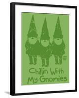 Chillin With My Gnomies-Todd Goldman-Framed Giclee Print