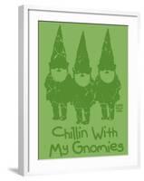 Chillin With My Gnomies-Todd Goldman-Framed Giclee Print