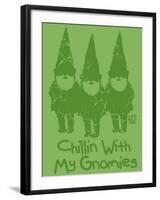 Chillin With My Gnomies-Todd Goldman-Framed Giclee Print