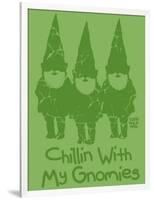 Chillin With My Gnomies-Todd Goldman-Framed Giclee Print