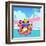 Chillin-Andrea Buenfil-Framed Art Print