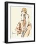 Chillin-null-Framed Giclee Print