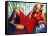 Chilling-Monica Stewart-Framed Stretched Canvas