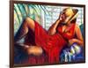 Chilling-Monica Stewart-Framed Art Print