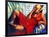 Chilling-Monica Stewart-Framed Art Print